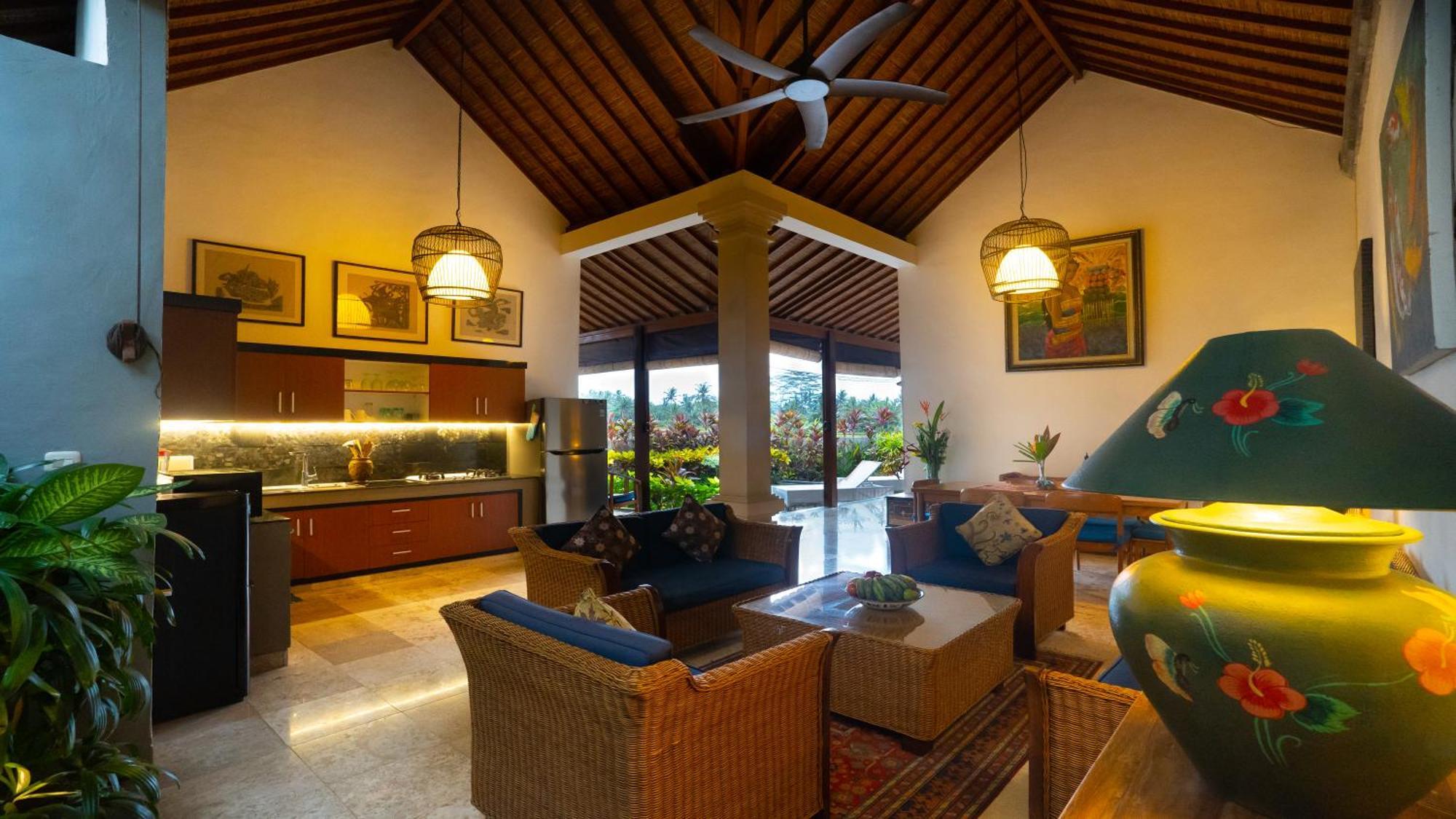 Villa Maya Ubud, Peaceful Rice Field View Exterior foto