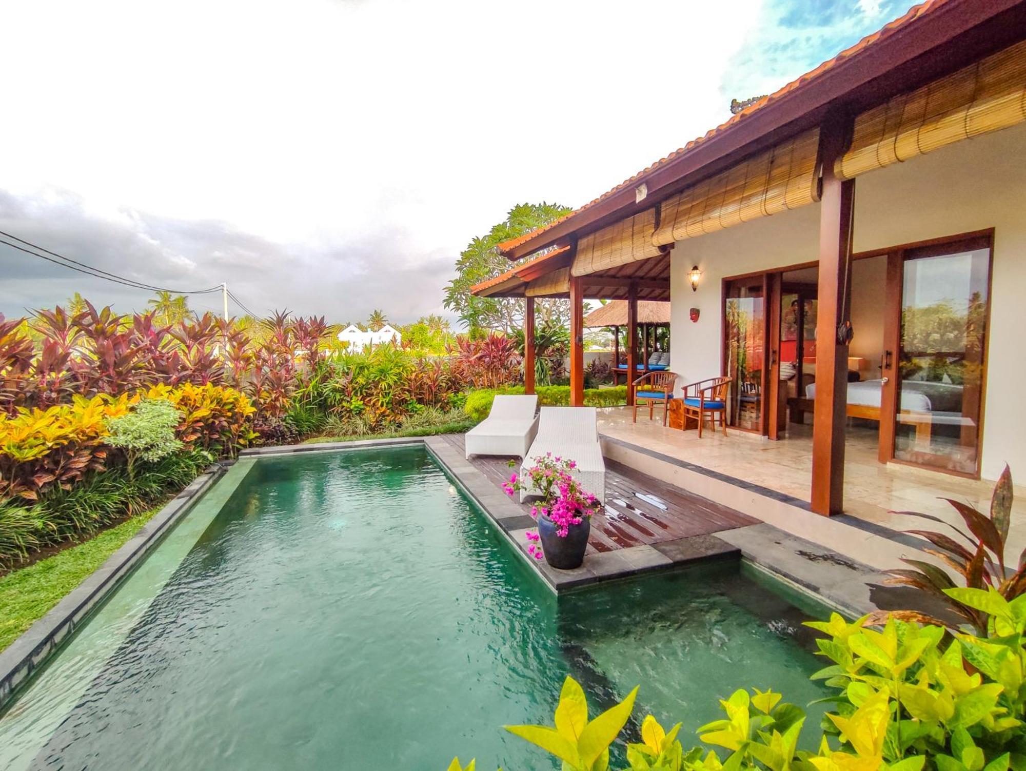 Villa Maya Ubud, Peaceful Rice Field View Exterior foto