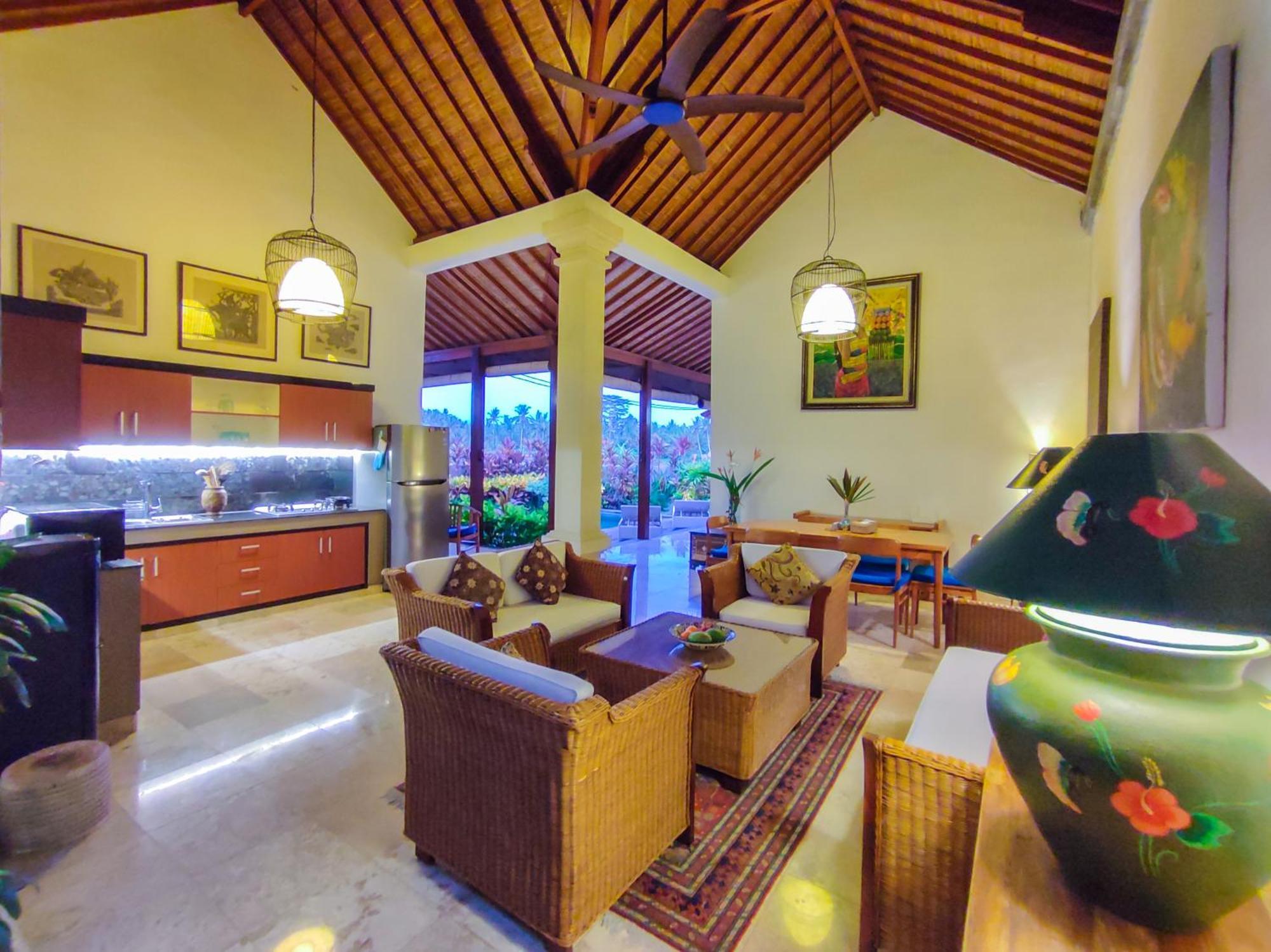 Villa Maya Ubud, Peaceful Rice Field View Exterior foto