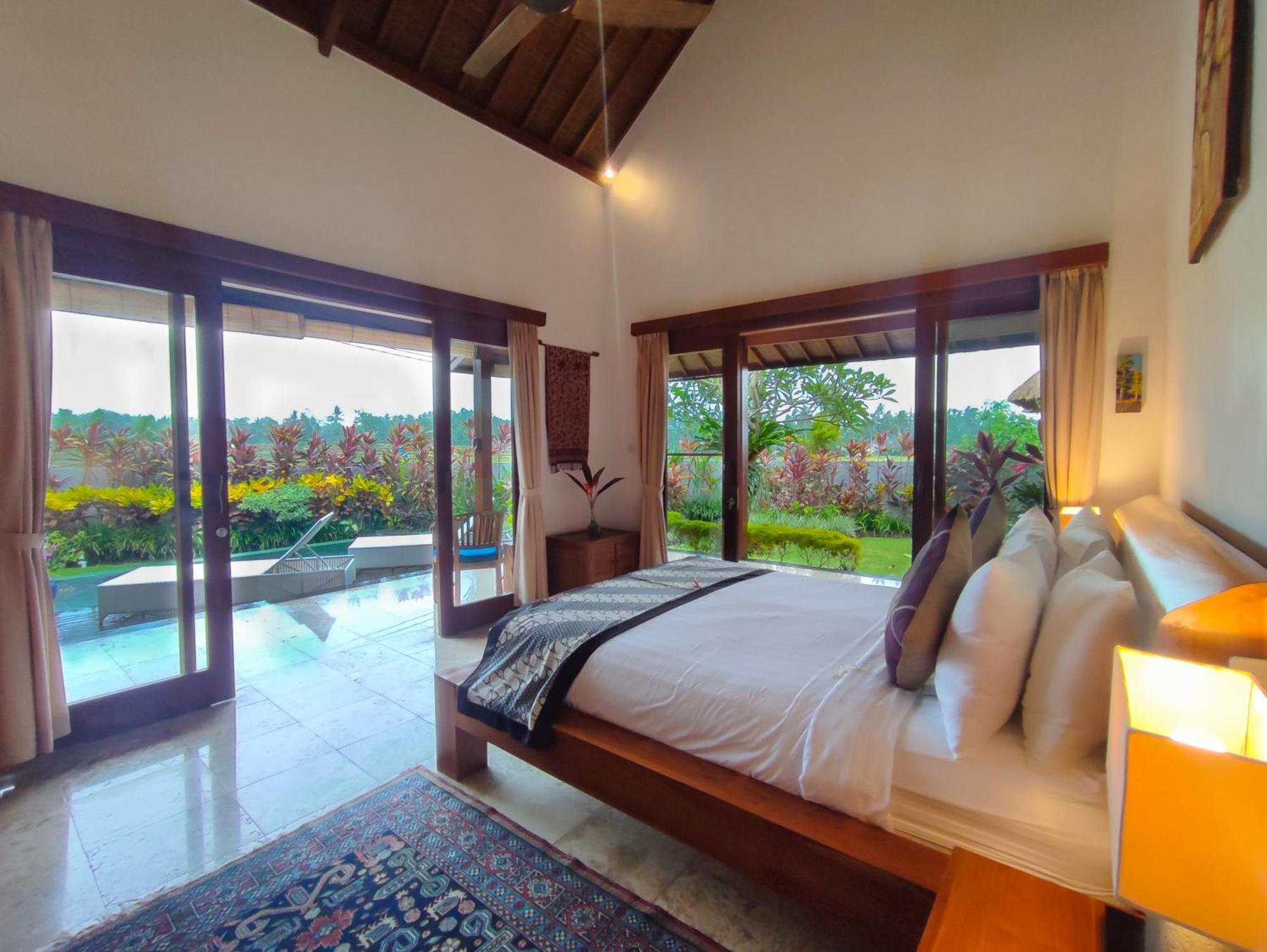 Villa Maya Ubud, Peaceful Rice Field View Exterior foto